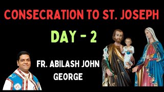 Day-2 ക്രിസ്തുവിന്റെ, അദ്ധ്യാപകനും ഗുരുവുമായ  ഔസേപ്പിതാവ്, ത്രിത്വത്തിന്റെ  പ്രതീകമായ തിരുക്കുടുംബം,