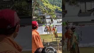 津和野鷺原八幡宮神社流鏑馬神事2022⛩