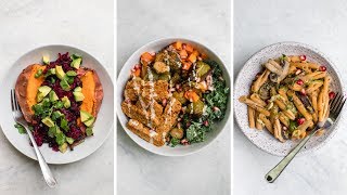 What I Ate this Week: Healthy Vegan Meals (Fall-Inspired)