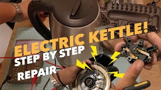 PAANO AYUSIN ANG SIRANG ELECTRIC KETTLE /HOW TO REPAIR ELECTRIC KETTLE