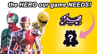 Designing a Tokusatsu hero for our Motorcycle RPG! | Petal Runner