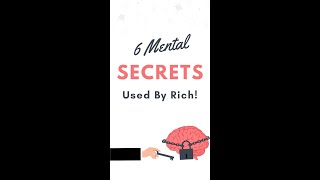6 MENTAL SECRETS USED BY RICH! 💸 MOTIVATIONAL SPEECH