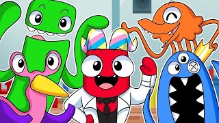 قارتن اوف بانبان لكنهم تحولو لأصدقاء قوس قزح🫣 🧪 رسوم متحركة بالعربية | Roblox Rainbow Friends