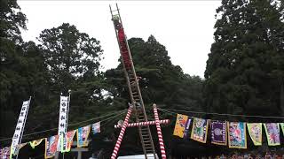 根岬梯子虎舞＠2019令和元年黒崎神社式年大祭