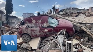 Destruction in Hatay Following the Deadly Earthquake in Turkey | VOANews