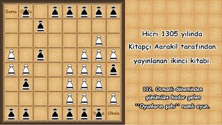 Turkish Checkers book published by the Publisher Aarakil in 1305 Hijri. № 112.