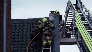 Brand Dorpsstraat Warmond deel 1