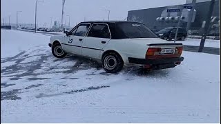 Skoda 130 LSE-S RWD winter fun - part 1