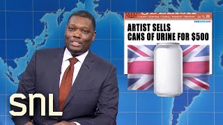 Weekend Update: Velma Comes Out as a Lesbian, Artist Sells Urine for $500 - SNL