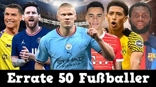 50 Fußballer in 3 Sekunden erraten (Musiala, Haaland, Messi) | Fußball Quiz 2023