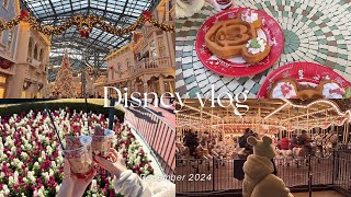 【Disney vlog】ディズニーランドで過ごす1日🧸🎄Christmas Disneyland