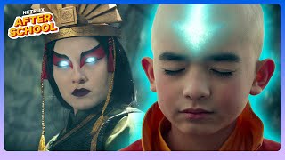 Aang Enters the Avatar State 🪭 Avatar The Last Airbender | Netflix After School