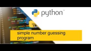 simple number guessing program in python language-Ak