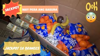 DUMPSTER DIVING: GRABE DAMING TINAPON NA MGA ORANGES SA BASURA. SOBRANG NAKAKATIPID🍊🍊🍊