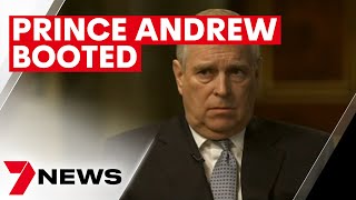Prince Andrew booted from Buckingham Palace | 7NEWS