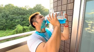 全回復！！15秒でオーシャンの底なしチャグチャグを飲み干せ！！【ココロマン普段の様子】