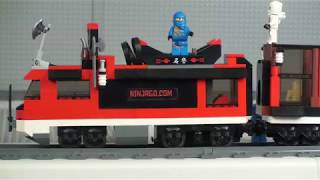 LEGO Ninjago Battle Train LEGO Train Brick Toy Review