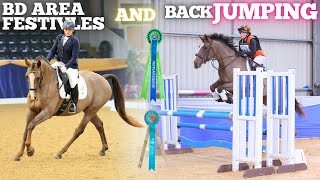 Maggie's First Jumping Competition! - Arena Eventing and BD Area Festivals - Dressage & Jumping Vlog