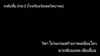 นายชัยมงคล เชิงเอี่ยม นิทานเรื่องช้างตายทั้งตัวเอาใบบัวปิดไม่มิด