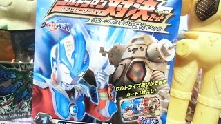 ウルトラマン対決セット！ソフビヒーローVSウルトラマンギンガSスペシャル 「ギンガ＆キングジョー降臨！」 食品玩具開封レビュー！