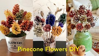 Super amazing and pretty pine cone craft ideas for home decor