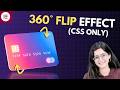 Stunning Card Flip on Hover Effect - Elementor