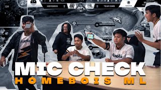 MIC CHECK HOMEBOIS VS SMG