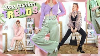 Styling 2020 Fashion Trends (12 aesthetic outfits w/ Nasty Gal)