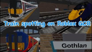 Trainspotting in Roblox GCR (Credits to @TrainLifeGB for driving the trains) #roblox #railway