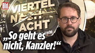 „Olaf Scholz macht Deutschland lächerlich!“ | Paul Ronzheimer bei Viertel nach Acht
