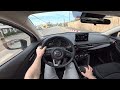 new mazda 2 facelift 2024 test drive pov