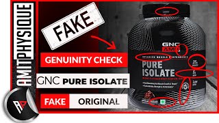 FAKE GNC Pure Isolate