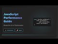 JavaScript Performance Optimization: Techniques for Faster Web Apps