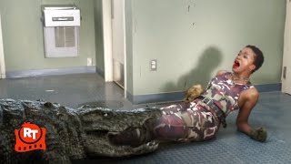 Zoombies 2 (2019) - Zombie Crocodile Attack Scene | Movieclips