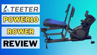 Teeter Power10 Elliptical Rower: Your Ultimate Machine for a Full-Body Workout