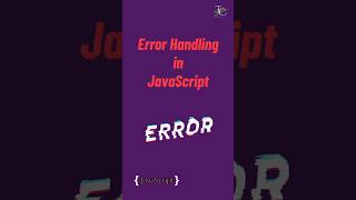 error handling in javascript | #javascript tutorial in 1 minutes