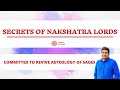 Nakshatra Lord Secrets | Ashwini is Lorded by Ketu? A Misconception | #Nakshatra #RealNakshatraLords