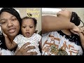 Erica Dixon Daughter Emanii Gets Hair Pulled During Big Sis Duty! 😱