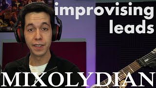 How to Improvise Solos in Mixolydian Mode [Guitar Lesson]