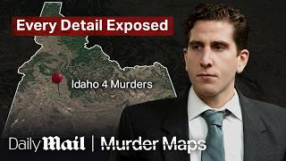 Forensic Mapping Reveals Chilling Details in Bryan Kohberger Case | Murder Maps | Daily Mail