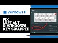 How To Fix Left ALT & Windows Key Swapped (2025)