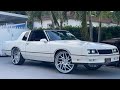 Installed New 24” Forgiato wheels with a big 6” lip on a 1986 Monte Carlo SS T-Tops | Gbody |