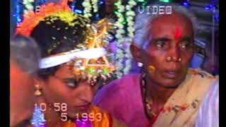 Dt. 01-05-1993 Mangalya Dharana for Ashok - Rachitha Marriage