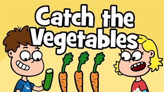 Vegetable Children's Song - Catch the Vegetables Song | healthy habits & eating | Hooray Kids Songs