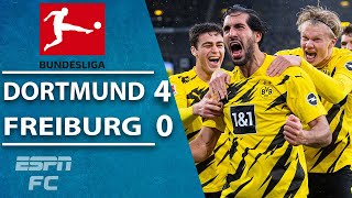 Erling Haaland & Gio Reyna PUT ON A SHOW as Borussia Dortmund sizzle | ESPN FC Bundesliga Highlights