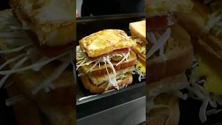 햄치즈 3단 계란 토스트 / Ham cheese 3-tier egg toast # shorts / korean street food