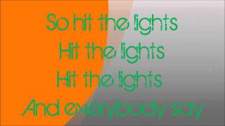 Jay Sean feat. Lil Wayne - Hit The Lights (Official Lyrics On Screen) [HQ/HD]