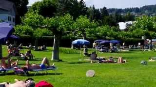 Strand in der Nähe von Velden am Wörthersee