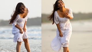 Nabha Natesh Hottest Photoshoot | Heroine Nabha Natesh Photoshoot at Beach | Tollywood Nagar