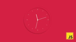 Build Stylish Neumorphic Analog Clock with JavaScript 🕜